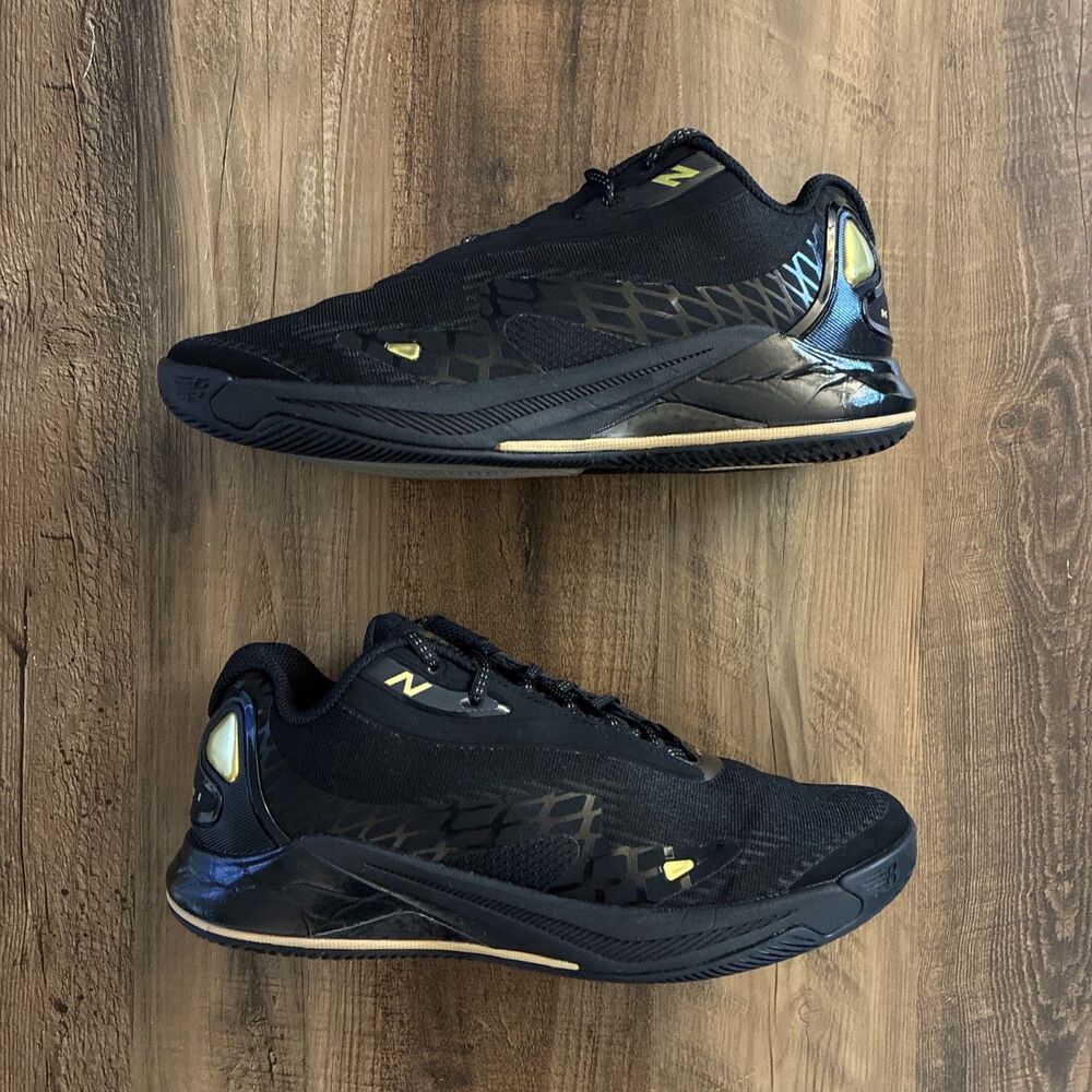 New Balance Kawhi IV Black Gold Men Size 10 Basketball Shoes BBKLSWG4